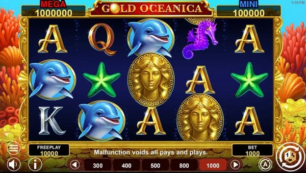 Gold Oceanica screenshot 1