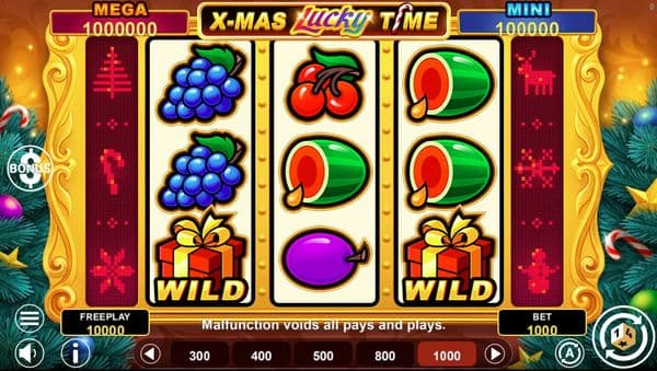 Xmas Lucky Time Hold & Win screenshot 1
