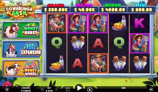 Cowabunga Cash screenshot 1