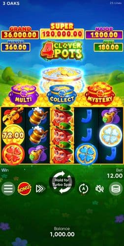 4 Clover Pots screenshot 1