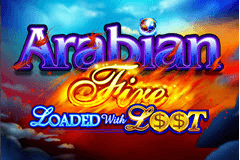 Arabian Fire Loaded with Loot slot