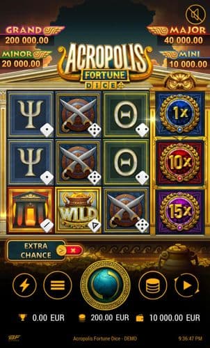 Acropolis Fortune Dice screenshot 1