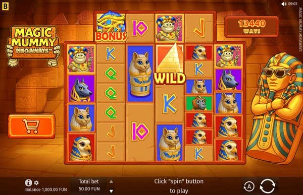 Magic Mummy Megaways screenshot 1