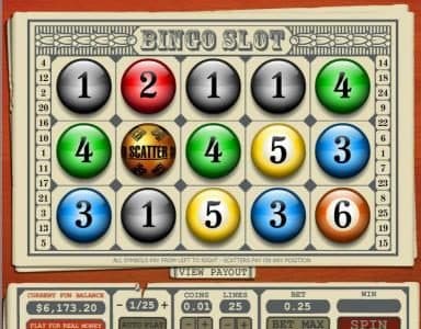 bingo slot 25 lines