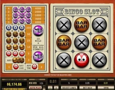 bingo slot 5 lines