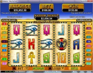 Cleopatra's Gold screenshot 1