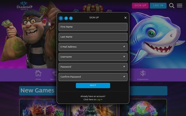 Diamond Reels screenshot