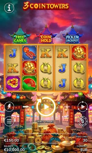 3 Coin Towers screenshot 1
