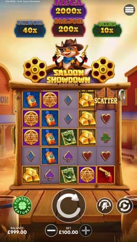 Saloon Showdown 10,000x screenshot 1