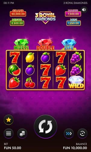 3 Royal Diamonds screenshot 1