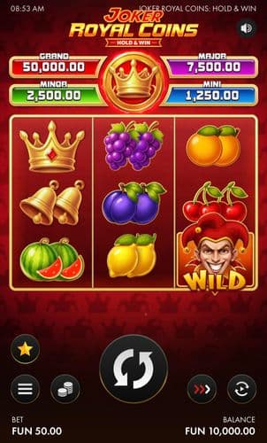 Joker Royal Coins: Hold & Win screenshot 1