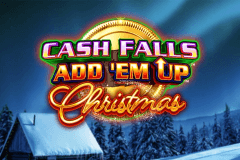 Cash Falls: Add 'Em Up Christmas logo