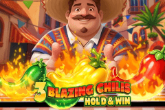 3 Blazing Chilis logo