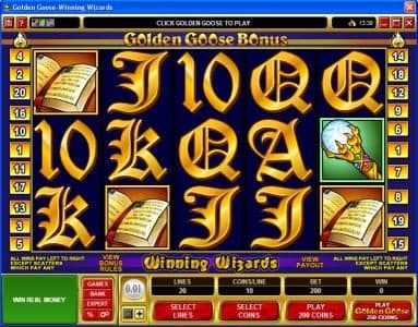 Golden Goose - Winning Wizards screenshot 1