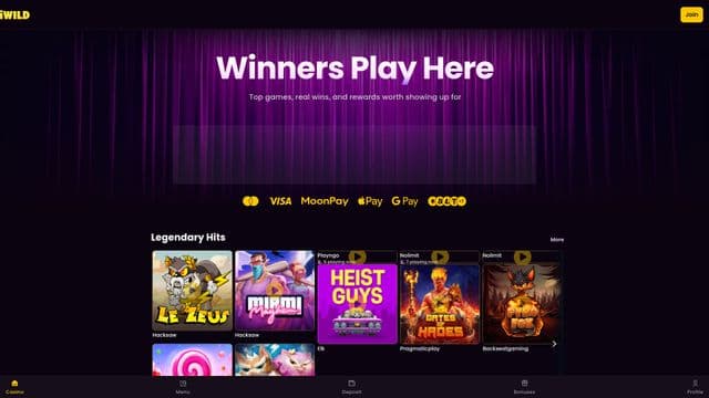 iWild Casino screenshot