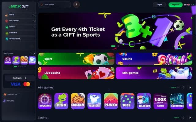 Jackbit screenshot