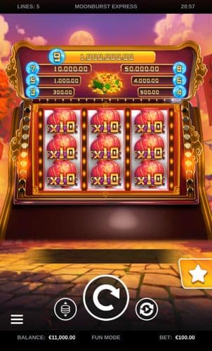 Moonburst Express screenshot 1
