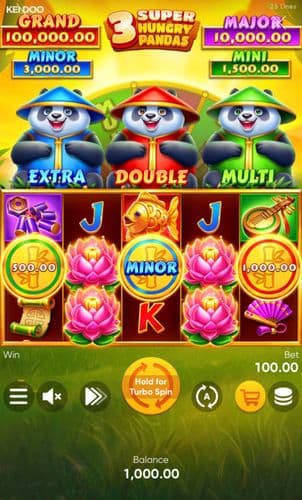 3 Super Hungry Pandas screenshot 1