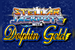 Stellar Jackpots with Dolphin Gold logo