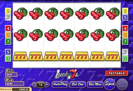 Lucky 7s screenshot 1