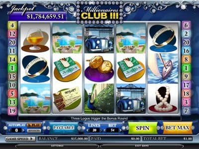 Millionaires Club III screenshot 1
