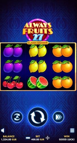 Always Fruits 27 - Classic Series screenshot 1