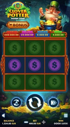 Clover Potter: Power Coins screenshot 1
