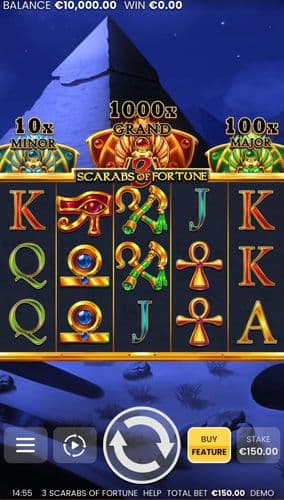 3 Scarabs of Fortune screenshot 1