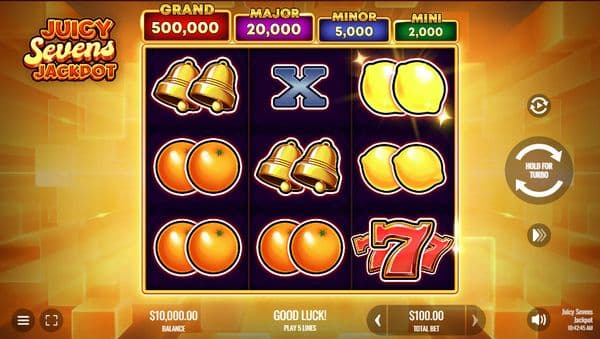 Juicy Sevens Jackpot screenshot 1