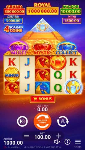 4 Scarab Coins screenshot 1