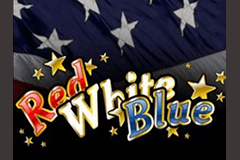 Red White Blue 1 Line slot