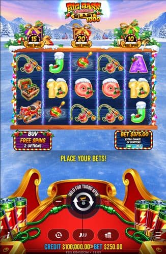 Big Bass Christmas Blast 1000 screenshot 1
