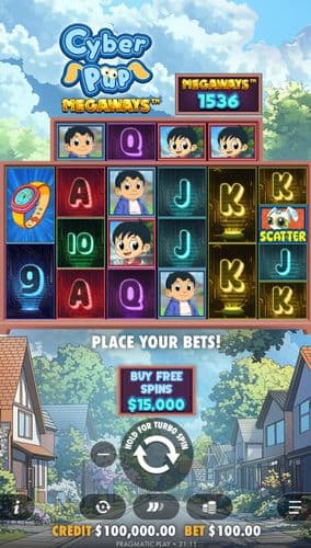 Cyber Pup Megaways screenshot 1