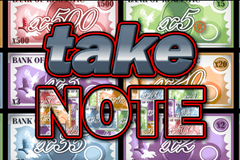 Take Note slot