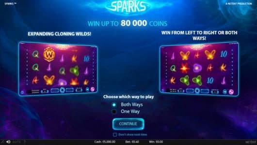 This game features include expanding cloning wilds. Win from left to right or both ways. Win up to 80,000 coins.