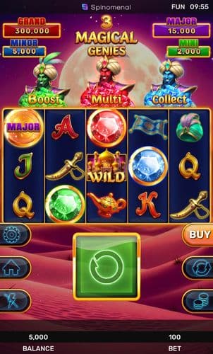 3 Magical Genies screenshot 1