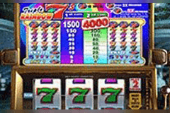 Triple Rainbow 7's slot