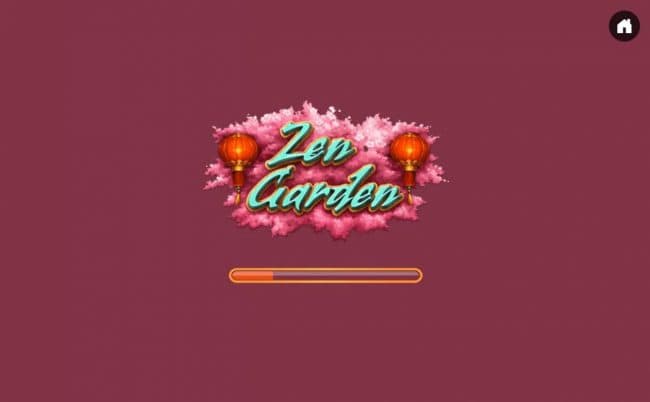 Splash screen - game loading - Asian Garden Theme